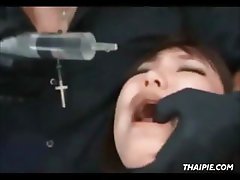 Asian Takes A Huge Cum Load