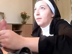 I Take Out My Penis In Religious Waiting Apartment, Nuns Overwhelmed!