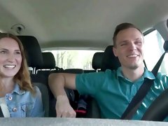 Lia Louise Gets A Roadside Fuck That Leaves Her Tight Pussy Sore!