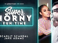 Scarlit Scandal & Jake Adams - Super Horny Fun Time