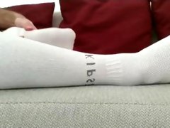 White Socks Flexing
