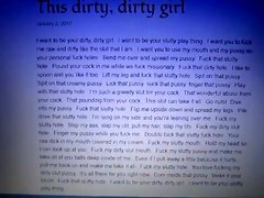 Read along w/ Lavish #4 - OhLavishOne reads 'This dirty, dirty girl' post